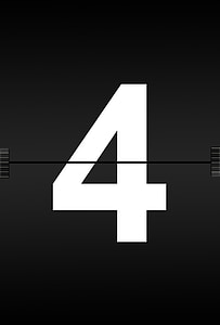 number 4 text thumbnail