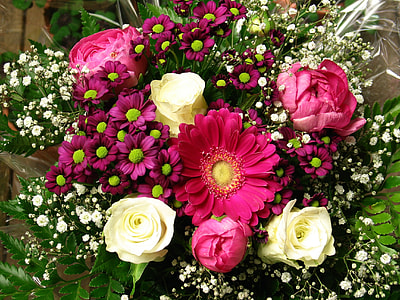 pink and yellow flowers thumbnail