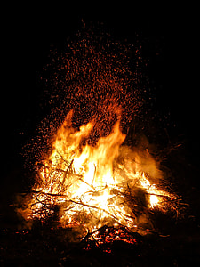 bonfire on dim light thumbnail
