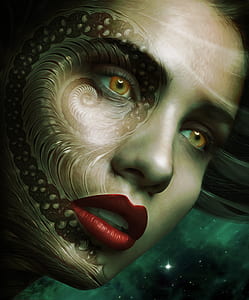 woman face illustration thumbnail