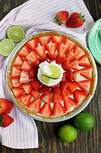 strawberry dish on plate thumbnail