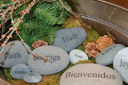 photo of gray stones with gray prints thumbnail