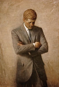 John F. Kennedy painting thumbnail