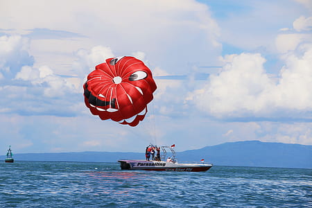 person using red glider thumbnail