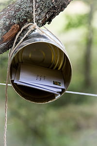 silver tin can mail box thumbnail
