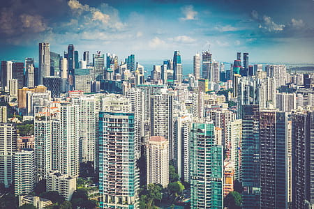 landscape photo of skyscrapers thumbnail