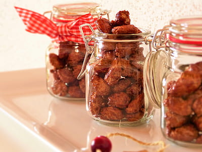 nuts in clear jar thumbnail