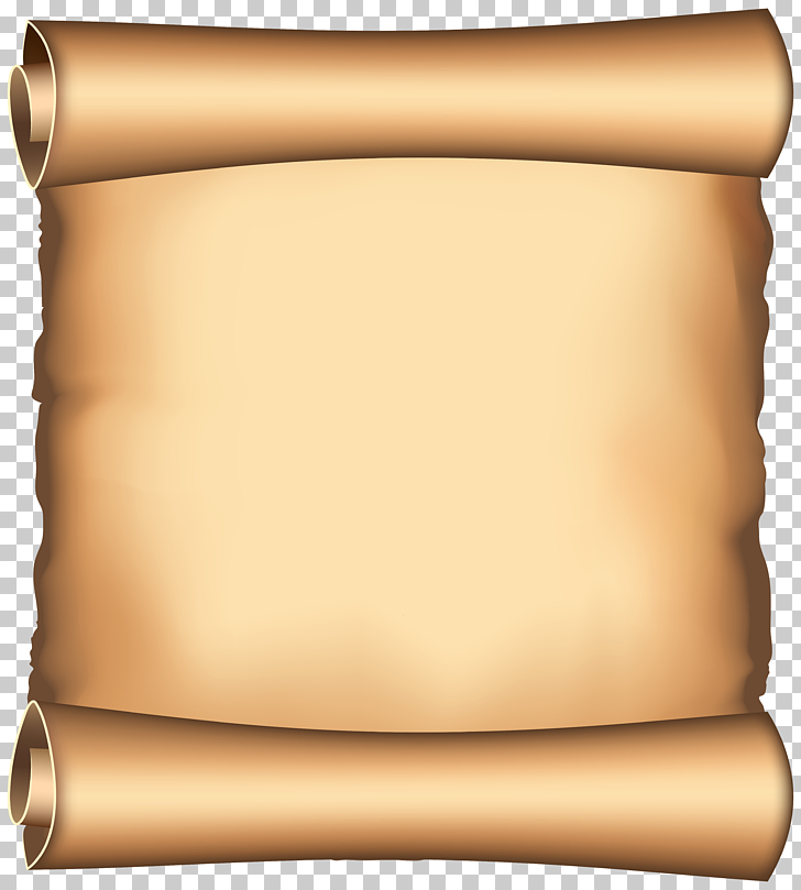 Paper Papyrus , Papyrus , brown scroll animated illustration PNG clipart