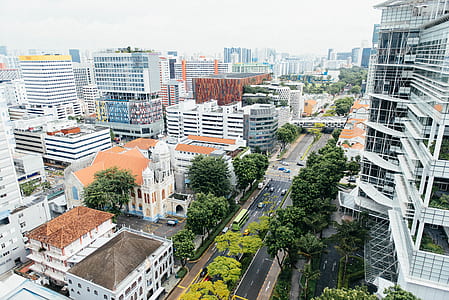 aerial view of city thumbnail