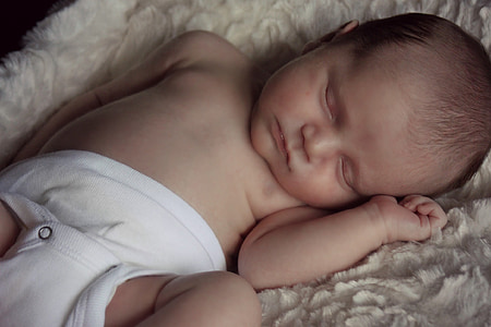 baby wears white diaper sleeping thumbnail