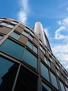 city, clouds, buildings, skyscrapers thumbnail