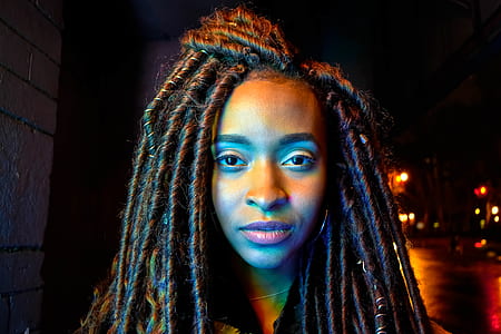 woman in black dreadlocks thumbnail