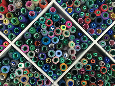 assorted-color thread lot thumbnail