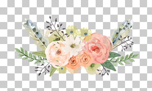 Awake BTS Flower Acoustic music, Hand-painted flowers, white and pink flowers PNG clipart