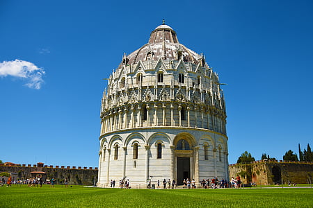 white concrete dome building under bloue sky thumbnail