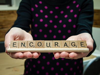Encourage scrabble pieces thumbnail