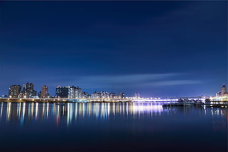 landscape photo of cityscape during nighttime thumbnail
