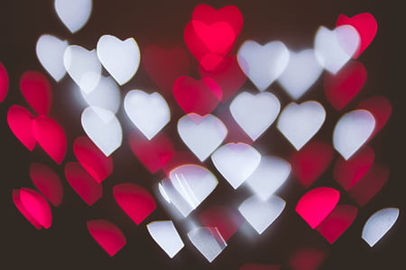 red and white bokeh photography thumbnail