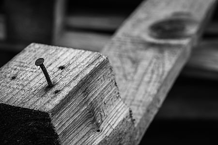 grayscale of brown wooden plank thumbnail