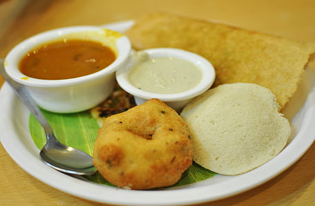 plate of pastries on brown surface thumbnail