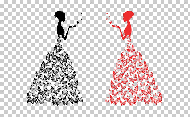 T Shirt Wedding Dress Bride Butterfly Bride Two Women In Dress
