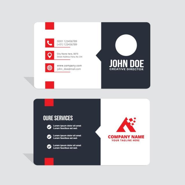 Business Card P2 ai, eps file