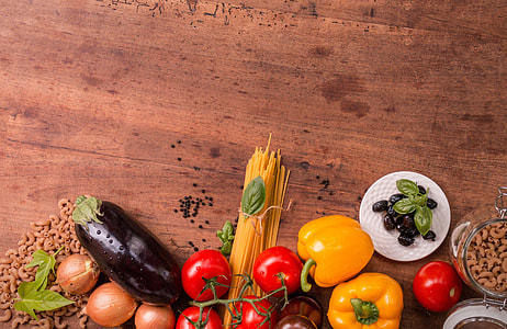 assorted vegetables on brown wooden table thumbnail