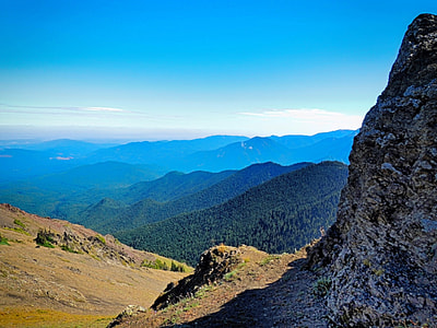 Mountain Scenery at Olympic National Park in Washington thumbnail