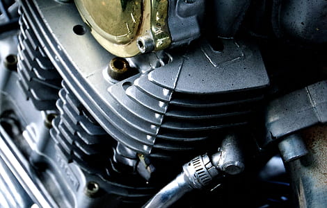 yamaha, motorcycle, details, technology, chrome, metallic thumbnail