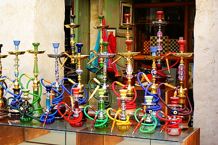 assorted-color hookahs thumbnail
