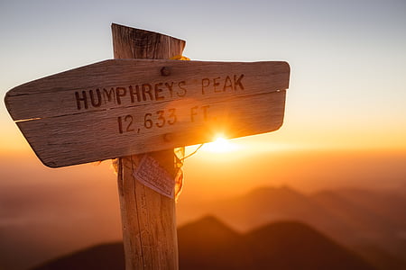 Humphreys Peak signage thumbnail