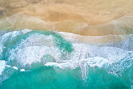 sea waves heading to seashore thumbnail