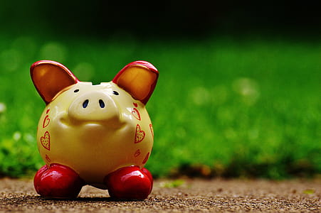Brown Ceramic Piggy Bank thumbnail
