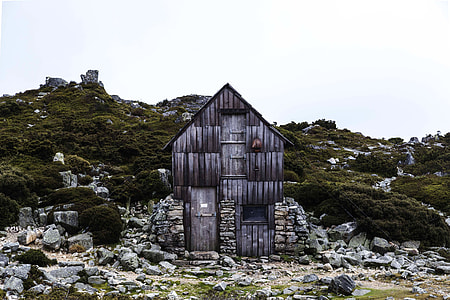 House in the Hillside in Tasmania, Australia thumbnail