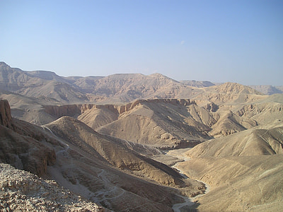 gray mountains under clear sky thumbnail