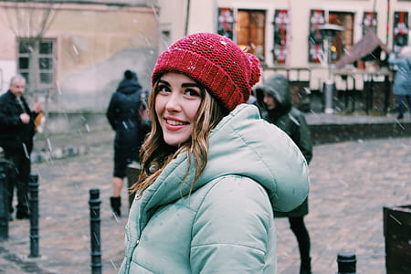 woman staring above outside thumbnail