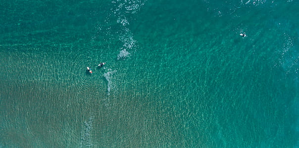 aerial view photography of body of water thumbnail