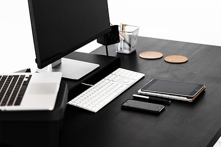 Black Modern Minimalistic Desk thumbnail