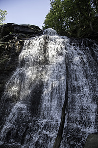 Scenic view of Brandywine Falls in Cayuhoga Valley National Park, Ohio thumbnail