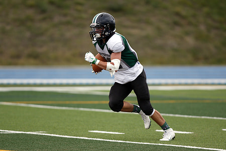 football player on field thumbnail