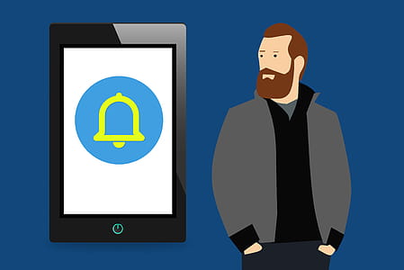 Illustration of phone notifications. thumbnail