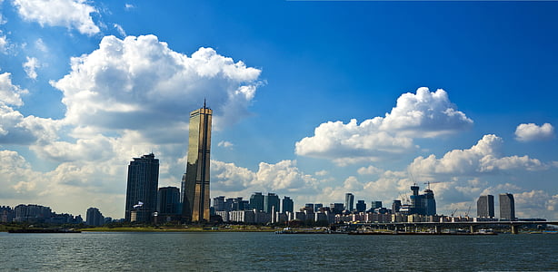 city with clouds during daytime thumbnail