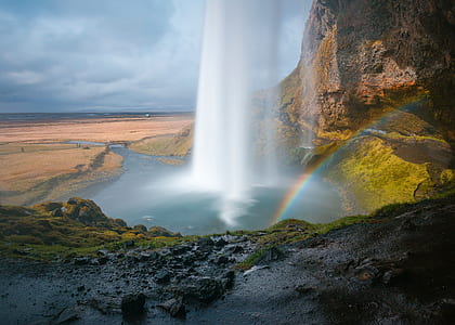 waterfalls during daytime thumbnail