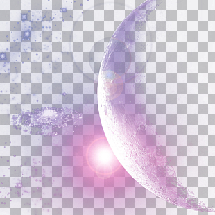 Moon Purple , Purple Moon, close-up photo of planet PNG clipart