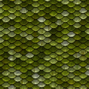 green fish scale thumbnail