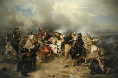Death of Gustav II Adolf at Battle of Lutzen thumbnail
