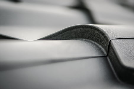 closeup photo of gray corrugated galvanized sheet thumbnail