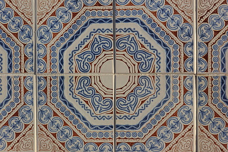 brown and blue tiles thumbnail