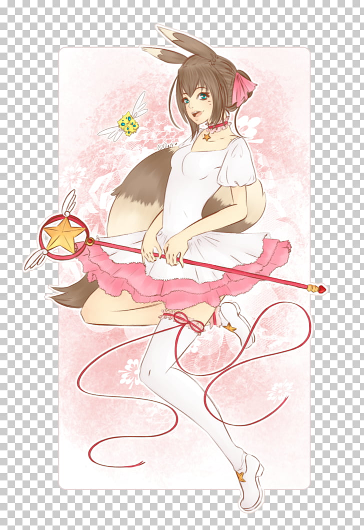 Anime Pin Up Girl Art