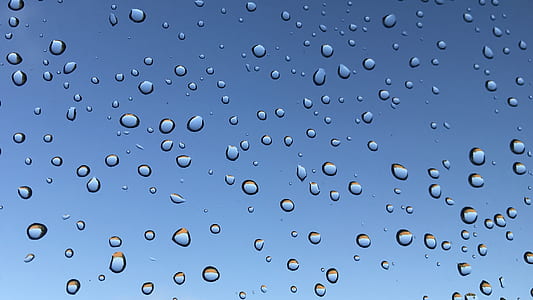 water drops on glass thumbnail
